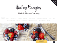 Tablet Screenshot of healingenergiesinc.com
